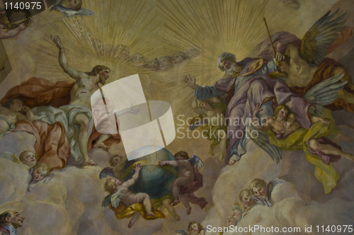 Image of Biblical fresco