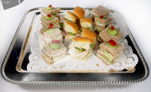 Image of Sandwiches on a tray