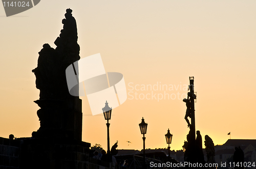 Image of Sunset in Prague