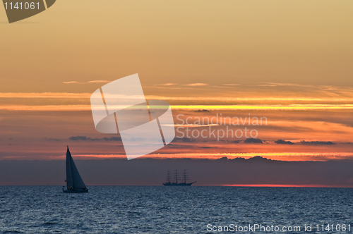 Image of Sailing into the sun