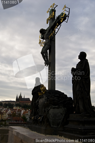Image of Statue at the Charles bridge