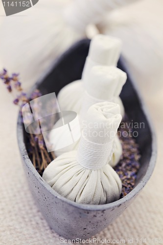 Image of lavender massage stamps