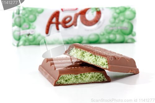 Image of Aero chocolate bar mint