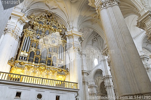 Image of Interior of Granada cathedral, Spain