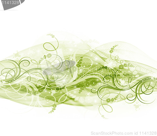 Image of Abstract floral background