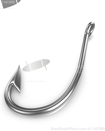 Image of Shiny fishing hook