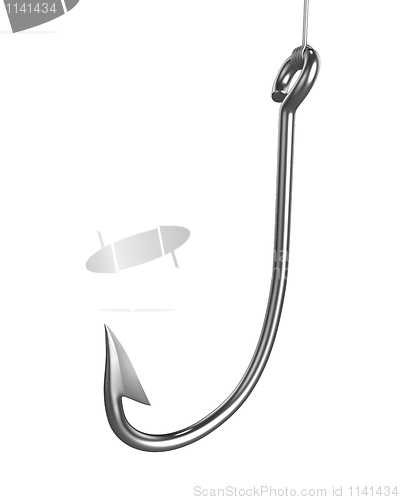 Image of Shiny fishing hook