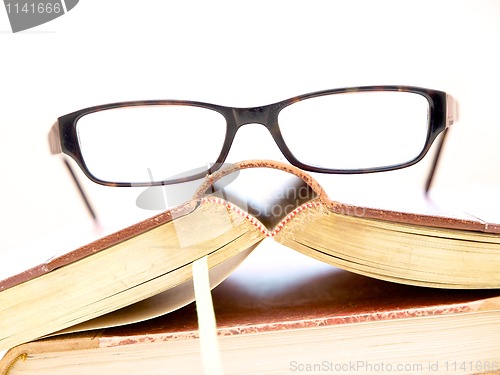 Image of Glasses and Books