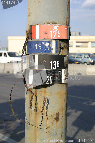 Image of Metal Post