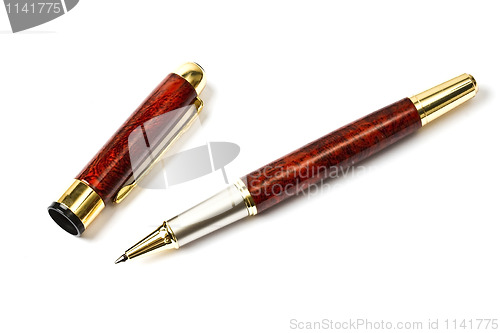 Image of Ball Point Pen Isolated On White