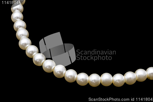 Image of White Pearl Necklace 