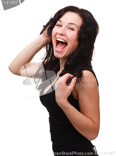 Image of Happy young girl