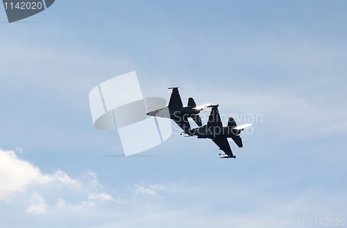 Image of Modern jet figther.
