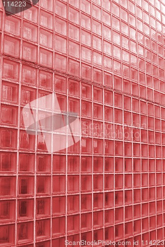 Image of Red Glass Texture