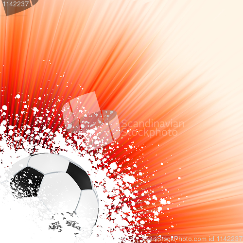 Image of Soccer background with copyspace. EPS 8