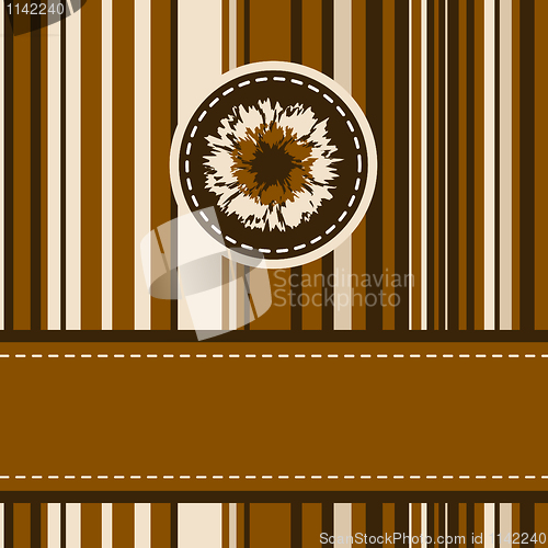 Image of Beautiful vintage frame design. EPS 8