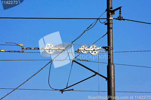 Image of Tram power grid