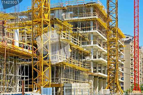 Image of Construction buildings