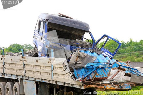 Image of Truck collision