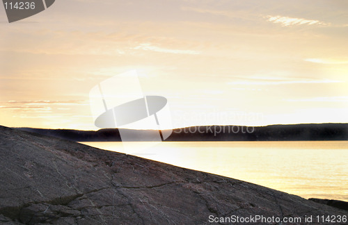 Image of Norwegian Fjord Sunset