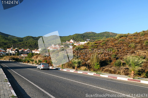 Image of Highway in the Countryside in Turkey