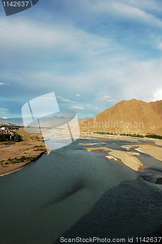 Image of Landscape of Lhasa Tibet