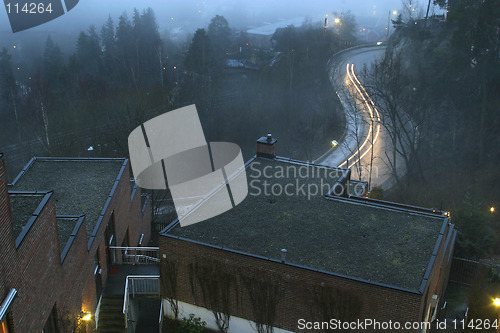 Image of Winding Evening Road