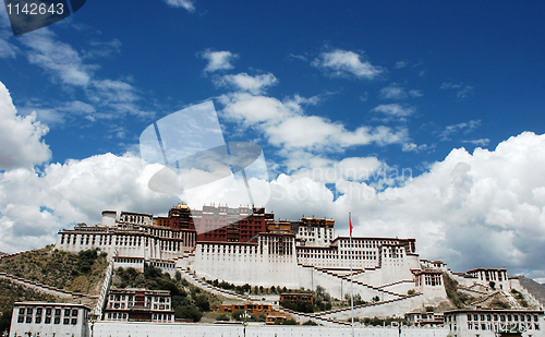 Image of Potala Palace in Lhasa Tibet