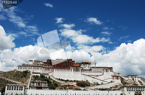 Image of Potala Palace in Lhasa Tibet