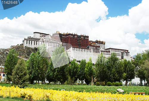 Image of Potala Palace in Lhasa Tibet