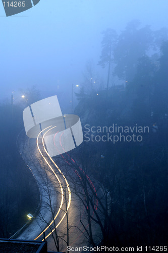 Image of Winding Evening Road