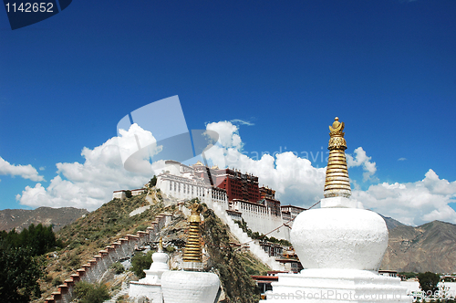 Image of Potala Palace in Lhasa Tibet