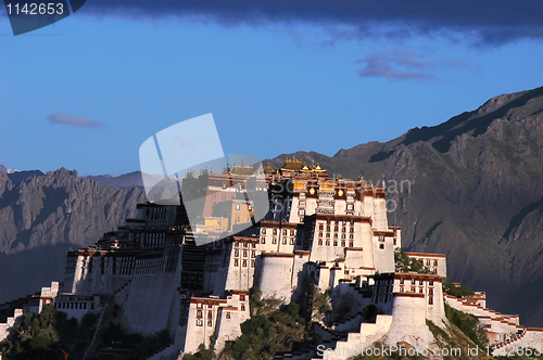 Image of Potala Palace in Lhasa Tibet