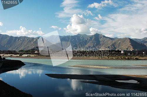 Image of Landscape of Lhasa Tibet