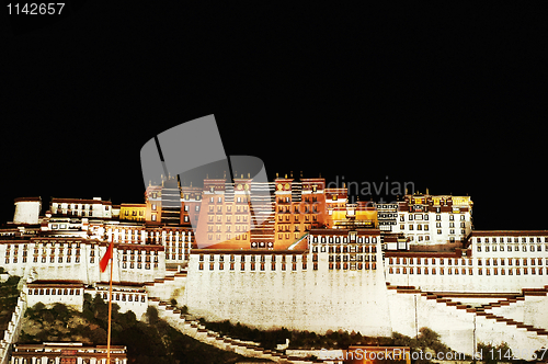 Image of Night scenes of the Potala Palace