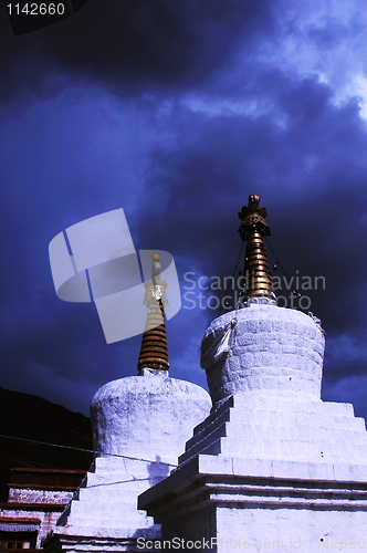 Image of Tibetan stupa