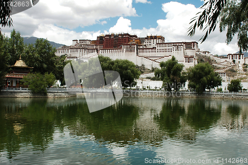 Image of Potala Palace in Lhasa Tibet