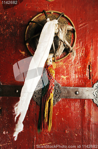Image of Door in Tibet