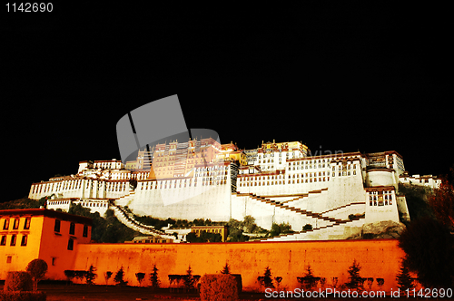 Image of Night scenes of the Potala Palace