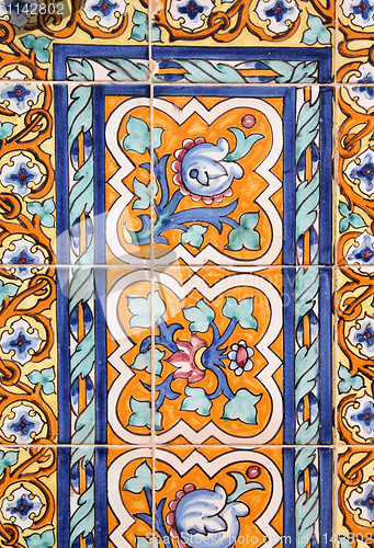 Image of Artistic tiles background