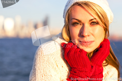 Image of Winter woman