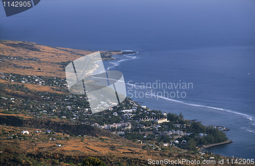 Image of Saint Leu town, La Reunion Island