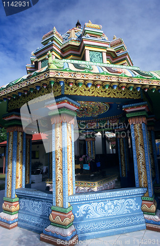 Image of Kali tamil temple, Saint Andre, La Reunion Island