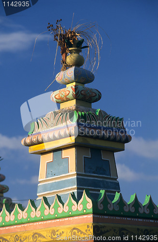 Image of Tamil temple, La Reunion Island