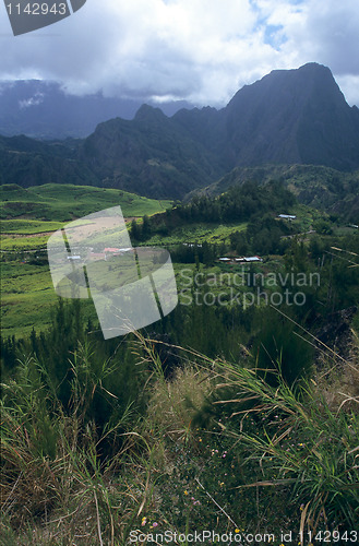 Image of Salazie cirque, La Reunion Island