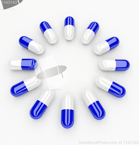 Image of ring of pills