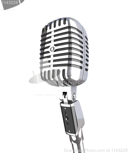 Image of vintage microphone