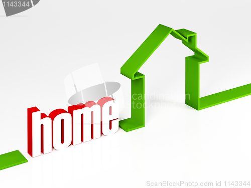 Image of green home