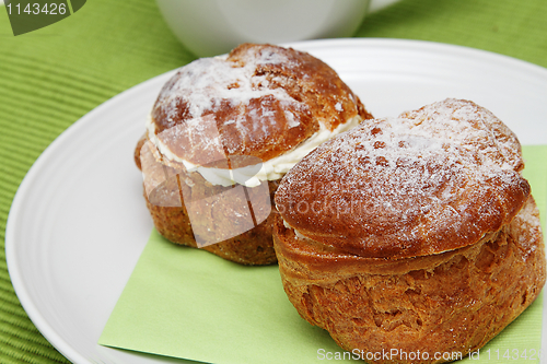 Image of Two profiteroles