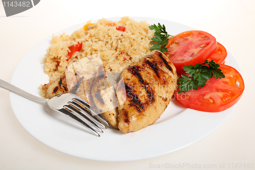 Image of Cajun chicken and rice